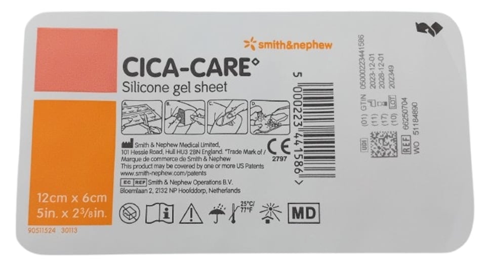 image 1 of Cica Care 12cm x 6cm