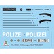 image 4 of Italeri VW Golf Polizei 1978 German Police Car Model Kit 1 24 Scale