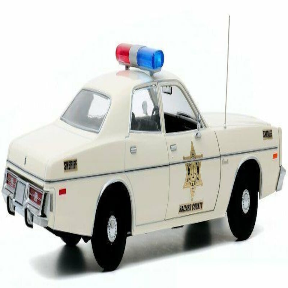 image 1 of Dukes of Hazzard 1975 Dodge Coronet Sheriff 1:18 Scale Greenlight 19092