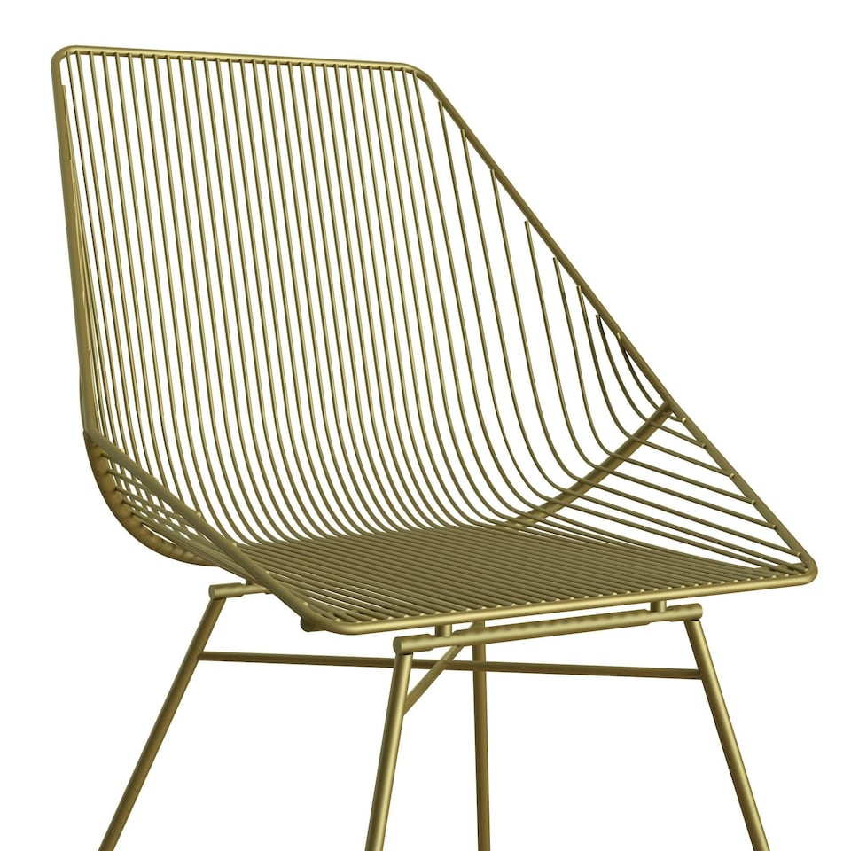 image 1 of Ellis Accent Dining Chair Grey Metal