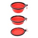 image 2 of Collapsible Silicone Bowl for Dogs - 350ml - Blue
