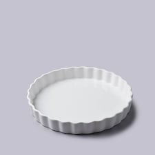 W.M.Bartleet & Sons Round Fluted Flan Dish 22cm
