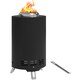 image 6 of Outsunny Stainless Steel Smokeless Wood Burning Firepit Garden Fire Pit