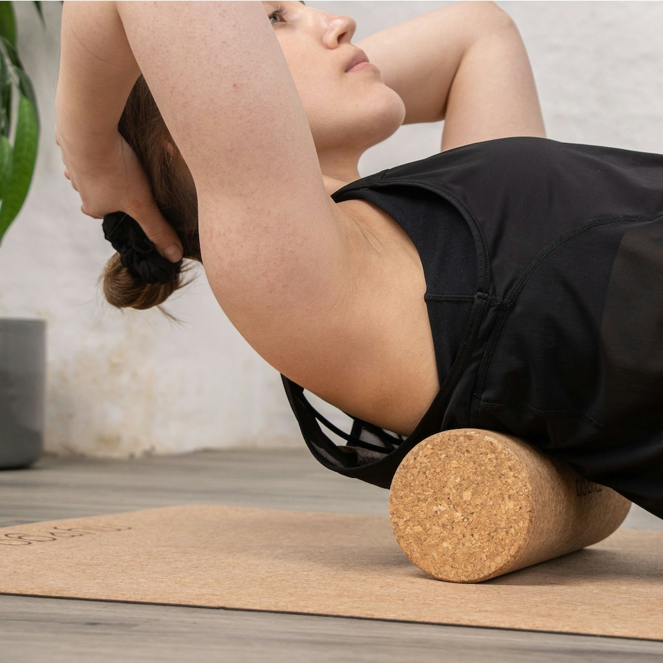 image 1 of Myga Cork Massage Roller 10 x 30
