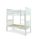 image 1 of Carra White Bunk Bed And Ethan Spring Mattresses