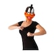 image 1 of Space Jam Daffy Duck 1/2 Mask - Orange/Black/White - One Size