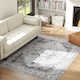 image 2 of HOMCOM Flannel Non-Slip Washable Rug for Living Room, 230 x 160 cm, Grey | Grey