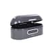 image 1 of CALITEK Retro Bread Bin Round Top Kitchen Counter Coated Carbon Steel Grey