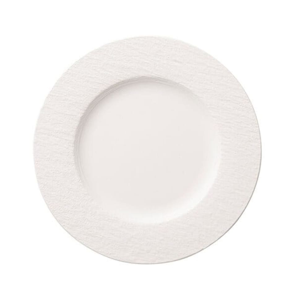 image 1 of Villeroy & Boch Manufacture Rock Blanc 27cm Flat Plate