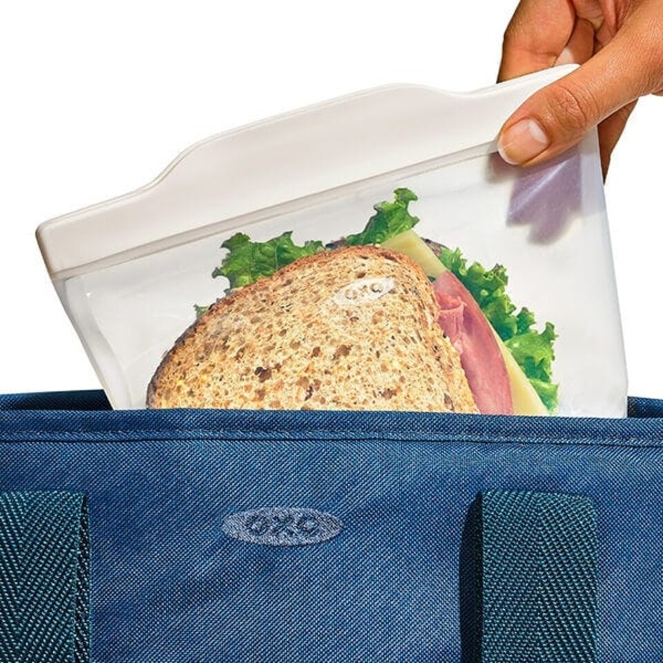 image 1 of OXO Good Grips Silicone 1.8L Oat Half Gallon Reusable Bag