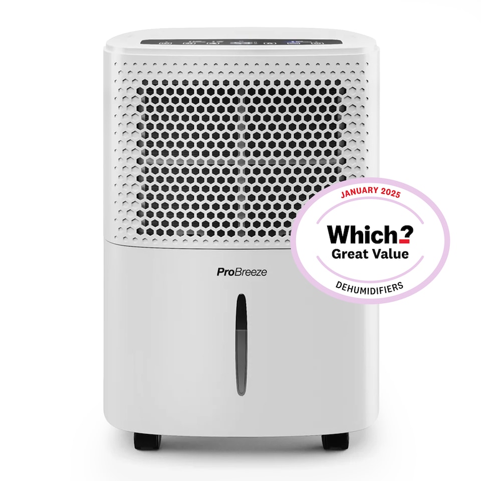 image 1 of Pro Breeze 12L Low Energy Dehumidifier with Built-in Humidistat