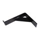 image 3 of Hammer & Tongs Gallows Style Scaffold Board Shelf Bracket - D240mm - Black