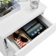 image 5 of Yaheetech Minimalist End Table with 3 Drawers