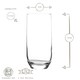 image 3 of LAV Sude Highball Glasses - 315ml - Clear - Pack of 6
