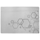 image 1 of Abstract hexagon (Rug) White | Large: 140x200cm