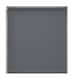 image 1 of 115cm Slate Grey Plain Straight Edge Daylight Roller Blind | Grey | Grey