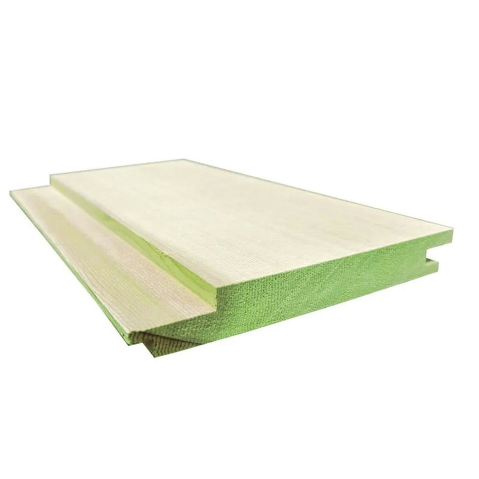 image 1 of PACK OF 15 (Total 15 Units) - 25mm x 125mm (19mm x 120mm Finish) Planed Redwood Matchboard Timber Cladding - 2.4m Length