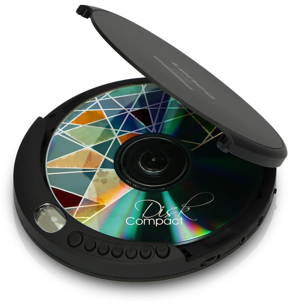 image 1 of LENCO CD-200 - Portable CD-player with anti-shock - Black