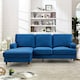 image 2 of Woodbury Reversible Corner Sofa - Blue