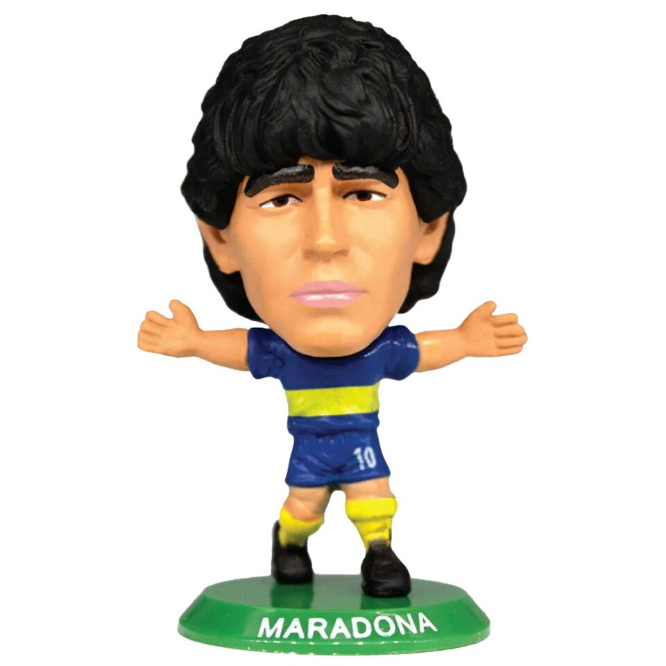image 1 of Boca Juniors Maradona SoccerStarz Football Figurine - Blue/Yellow/Green - One Size