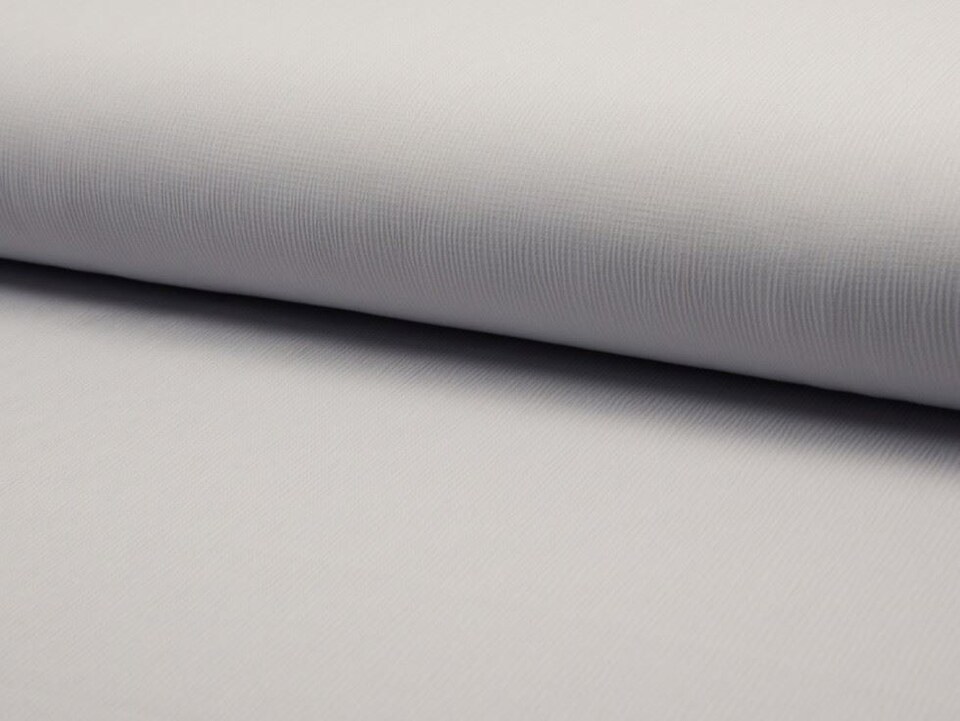 Silver Heavy Textured Stretch Woven Crepe Fabric for Dressmaking, 140cm / 55" Wide - per metre