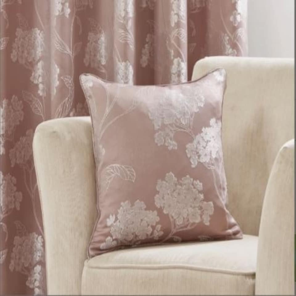 image 1 of English Garden Cushion Cover Blush Pink Pink | Pink