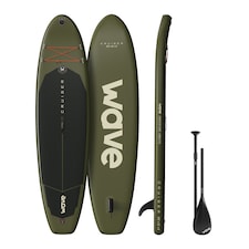 Wave Cruiser 3.0 Inflatable Paddle Board (SUP), 10'9", Khaki