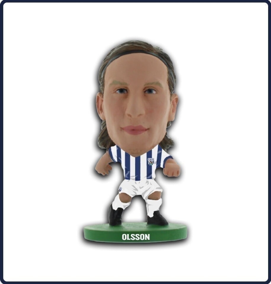 image 1 of Soccerstarz - West Brom - Jonas Olsson - Home Kit