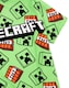 image 3 of Minecraft Kids Towel Poncho | Green Bath Towel For Boys & Girls | Creeper TNT Explosive Swimwear | Hooded Graphic Beach Cover Up | Cosy Swim Accessory Gift for Children
