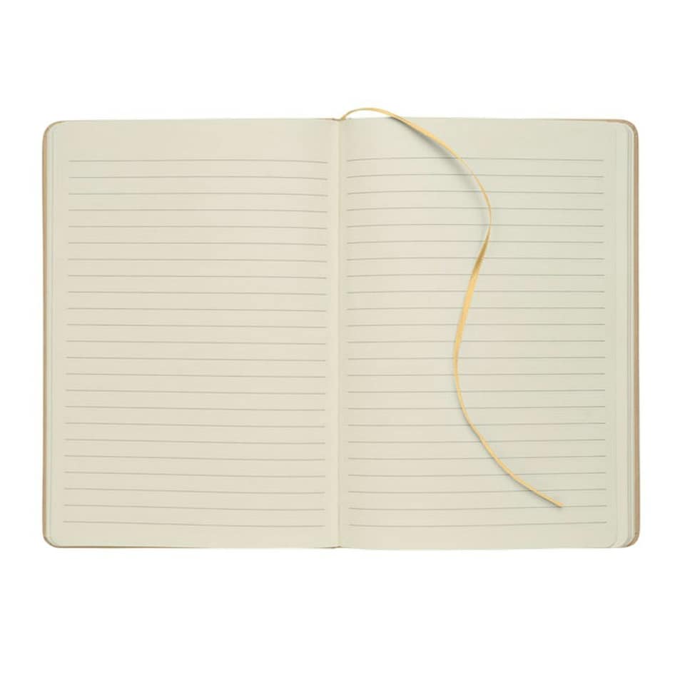 image 1 of MidOcean Route A5 Notebook - Gold - 1.2cm x 14.5cm x 21cm