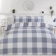image 3 of Chambray Stripe Duvet Cover Set - King