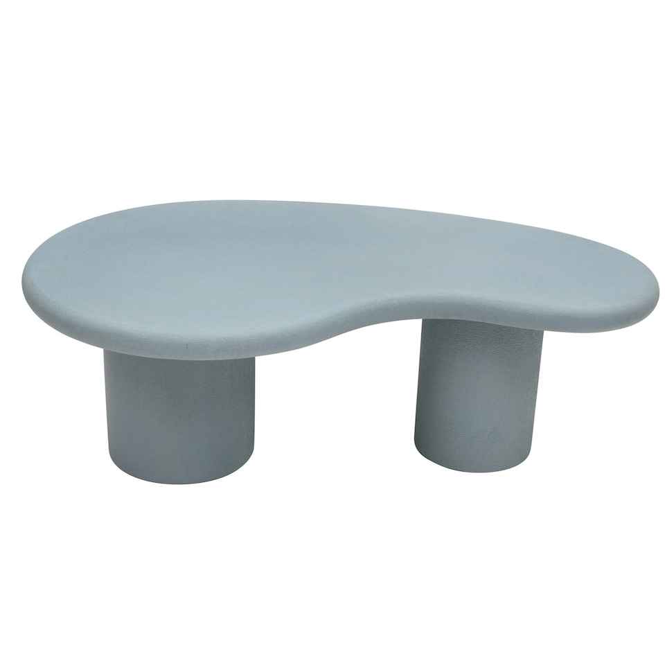 image 1 of Malda Mango Wooden Low Coffee Table Grey