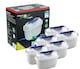 image 1 of FilterLogic FL402H Water Filter Cartridges Compatible with Brita Maxtra+ 6 Pack