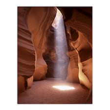 Light Shaft Arizona Slot Canyon Highsmith Huge Wall Art Print 18X24 In