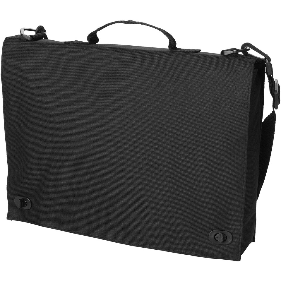 Bullet Santa Fee Conference Bag - Solid Black - 38 x 7 x 28cm Black