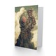image 2 of Sci Fi Villain Lair Castle Surreal Fantasy Art Birthday Greeting Card