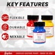 image 2 of Angelus Leather Paint for Sneaker Customs and Shoes 1oz