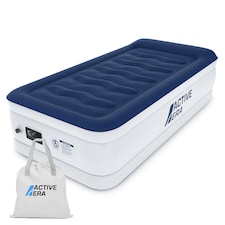 Active Era Single Comfort Plus Air Bed - Navy White | Blue