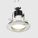 image 2 of ValueLights 6 Pack Silver Chrome Plated Fixed Recessed Ceiling Spotlights Downlights