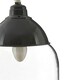 image 3 of Interiors by Premier Grey Glass and Iron Pendant Light