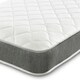 image 2 of 7-Inch Hybrid Sprung Mattress - Soft Firmness Deep Quilted Sleep Surface | Grey | Double
