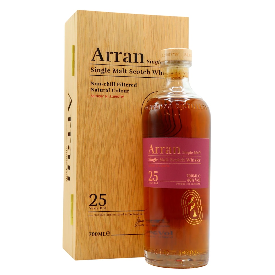 Arran - 2022 Release Single Malt 1997 25 year old Whisky
