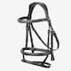 image 1 of LeMieux Kudos Double Noseband Bridle Black | Full