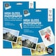 image 1 of 20 Sheets Premium Glossy High gloss Photo Paper A4 Inkjet Printer230GSM Picture White | A4