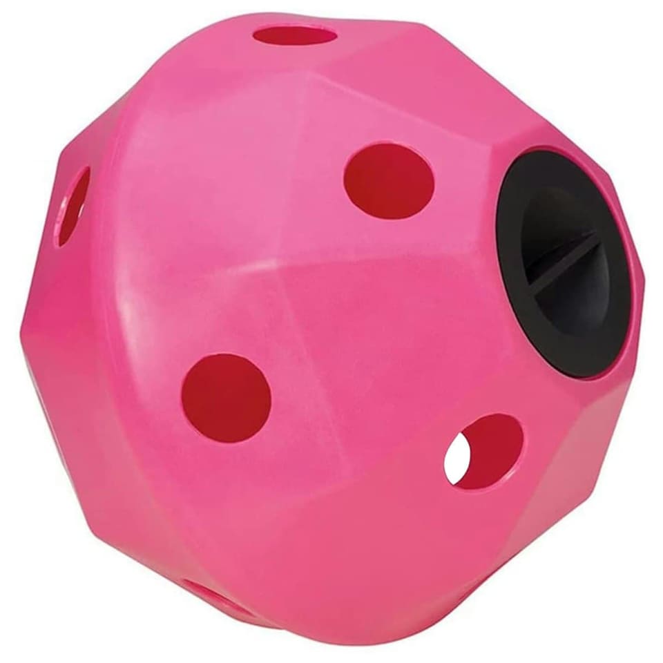 ProStable Large Holes Hayball - Pink - One Size