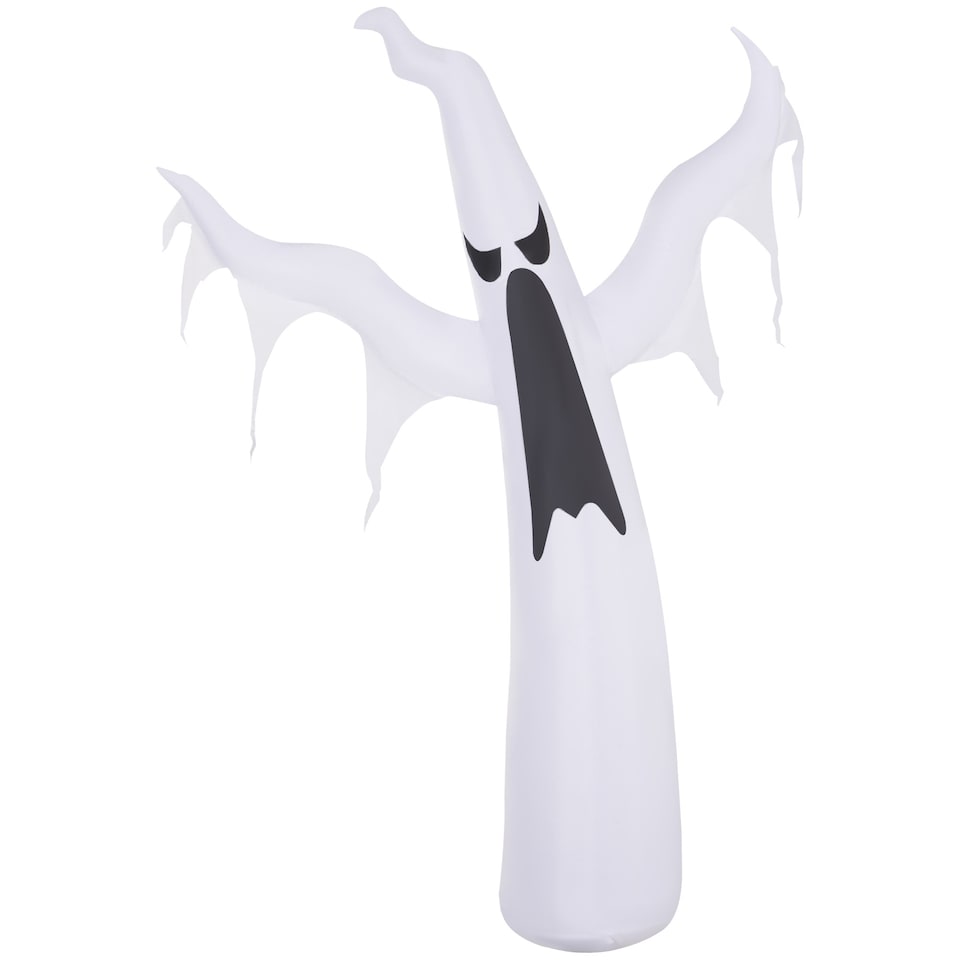 image 1 of HOMCOM 6FT 1.8m LED Halloween Inflatable Decoration Floating Ghost Scary Party Outdoors Yard Lawn