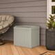 image 4 of Suncast Florida 83L Storage Box - Light Taupe Grey