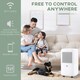 image 3 of HOMCOM 10L/Day 2.2L WiFi Smart Dehumidifier, Portable Quiet Air Dehumidifier