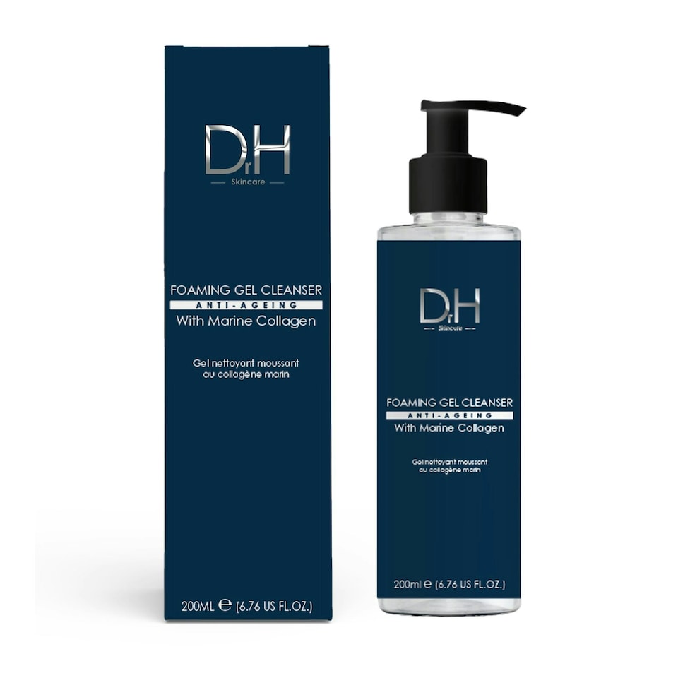 image 1 of Dr H Foaming Gel Cleanser with Marine Collagen 120ml