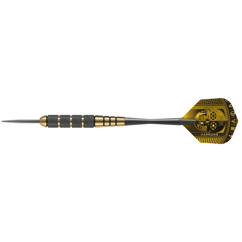 Harrows Vodoo Brass Darts - Black/Gold - 25g